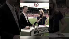 A heartwarming moment between athletes and journalists#kindness #athlete #fyp #foryoupage