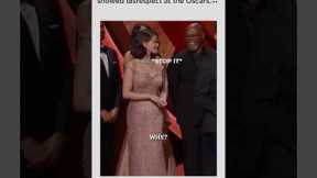 Selena Gomez and Samuel L. smirked and showed disrespect at the Oscars.#SelenaGomez #SamuelLJackson