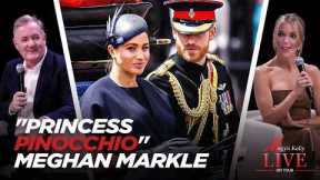 Piers Morgan Unloads on Princess Pinocchio Meghan Markle and Her Half-Wit Husband Prince Harry