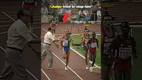 The most controversial Olympic race EVER?😳 #trackandfield #running #olympics #cheating #sports