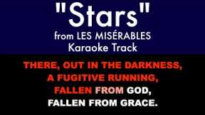 Stars from Les Misérables - Karaoke Track with Lyrics on Screen