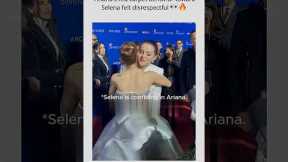 Ariana’s red carpet behavior toward Selena felt disrespectful 👀🔥#SelenaGomez #ArianaGrande