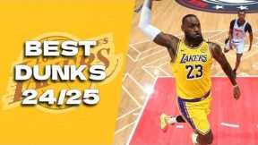 LeBron James Best dunks of 24/25 season