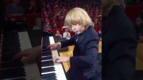 Young kid plays piano like a pro #piano
