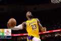LeBron James windmill dunk vs