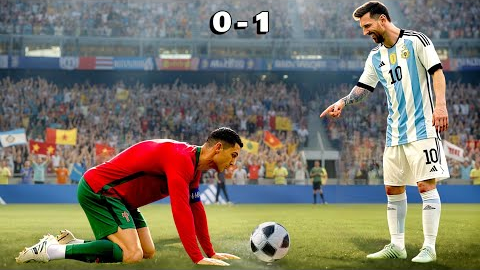 Messi Has The Skills... But Ronaldo Has Discipline 🥅🏟️⚽
