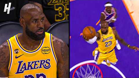 LeBron James BLOWS a Wide-Open Layup 😬