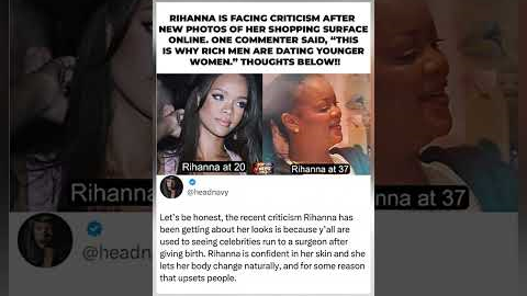 👑😤 Rihanna Facing Criticism Over Recent Photos — But Fans Are Firing Back 🔥💅#rihanna #shorts