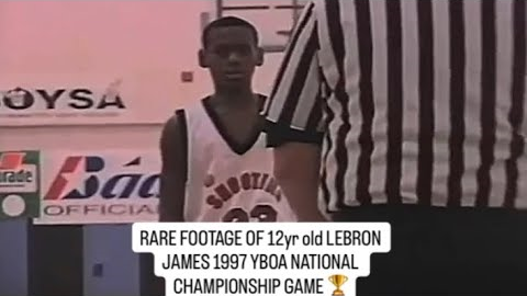  12 year old Lebron James highlight reel 🎞️ YBOA Nationals #lebronjames  #aaubasketball #nba 