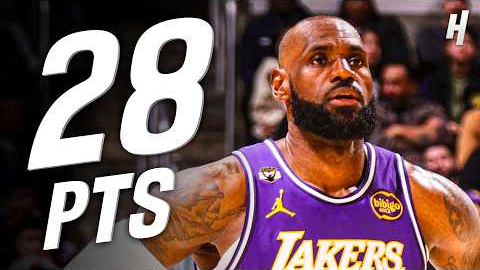 LeBron James DOES IT ALL 🔥 28 PTS, 12 AST, 10 REB vs Mavs