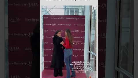 She tried to humiliate Selena at the Rare Beauty event.SelenaGomez #BennyBlanco