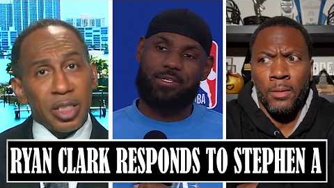 Ryan Clark CLAPS BACK at Stephen A Smith Blaming LeBron for Dunk Contest & NBA All Star Weekend
