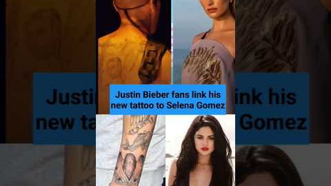 Justin Bieber fans link his new tattoo to Selena Gomez #justinbieber #selenagomez #grammys