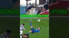Cristiano Ronaldo Reacts to Unreal Dolphins Bicycle Kick 🤯🔥 #football #edit #ronaldo #football
