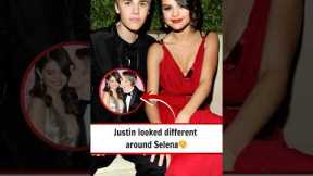 Justin looked different around Selena😮‍💨 #SelenaGomez #BennyBlanco #SelenaFamily