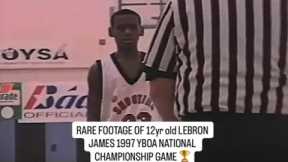  12 year old Lebron James highlight reel 🎞️ YBOA Nationals #lebronjames  #aaubasketball #nba 