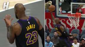 LeBron CAN'T BELIEVE what he just did 🤯 INSANE DUNK