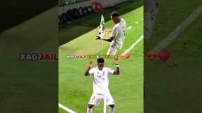 Neymar Jr Tribute To Vini Jr. With Vini's Celebration😍 #shorts #ronaldo #messi #neymar #shortsvideo