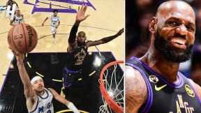 LeBron James brings SHOWTIME to LA 😤