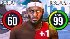 LeBron James But Every DUNK is +1 ATTRIBUTE (60-99 Overall Evolution)