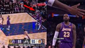 LeBron James Did NOT Like Vando Calling Out His Defense 😳