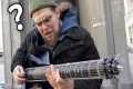 Street musician can't believe the