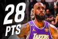 LeBron James DOES IT ALL 🔥 28 PTS,