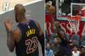 LeBron CAN'T BELIEVE what he just did 