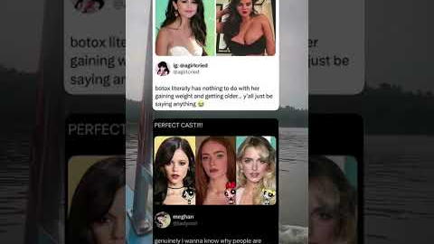 Did Selena Gomez really had BOTOX?#selenagomez #sadiesink #american #popculture #selenators