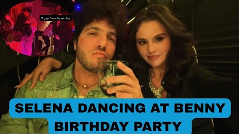 Leaked Video of Selena Gomez dancing at husband Benny blanco birthday after she gave her speech.