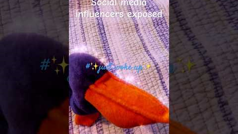 Social media influencers exposed #justwokeup #lol #shorts #exposed #ohno #birds #prll #funny #notok