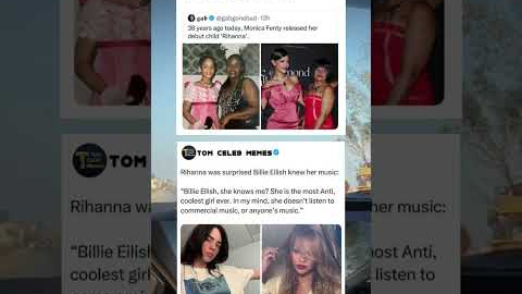 Rihanna x Billie Eilish? The Unexpected Moment That Shocked Fans #rihanna #billieeilish