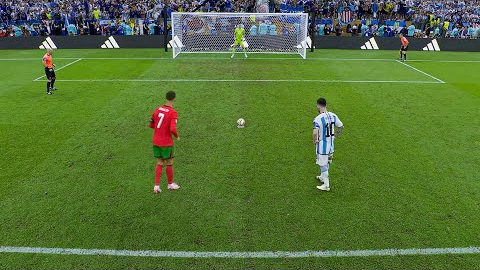 When Cristiano Ronaldo Meets Lionel Messi for the First Time at National Level