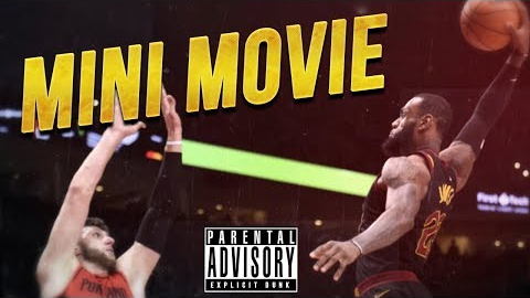 LeBron Dunk On Nurkic - THE MINI MOVIE