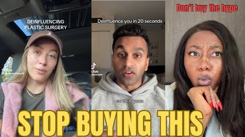 Deinfluencing Is Taking Over Social Media — Influencers Are Panicking