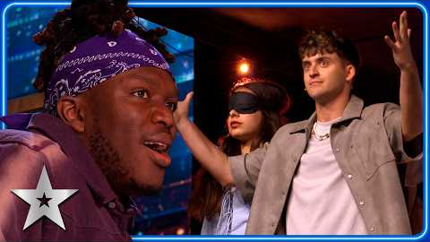 KSI left in SHOCK by TELEPORTATION MAGIC ACT! | Auditions | BGT 2026