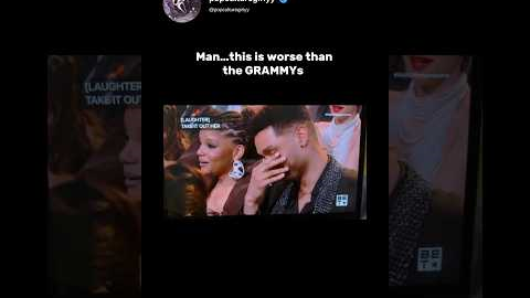 Man…this is worse than the GRAMMYs