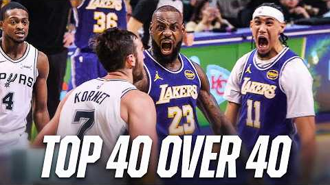 LeBron’s Top 40 Dunks… At 40 🤯