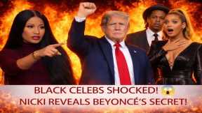 NICKI MINAJ REVEALS THE SECRET BEHIND BEYONCÉ! 😳 SEE BLACK CELEBS’ REACTIONS”