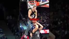 Bro Pulled Off The World's Hardest Dunk In Front of LeBron and Drake! 😱