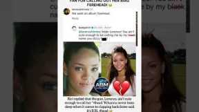 Rihanna Destroys A Troll Over A Forehead Joke! 😂 #rihanna #clapback #shorts