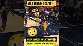 LeBron is dunking EVERYTHING tonight😤