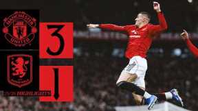 Three MASSIVE Points! 🔥 | Man Utd v Aston Villa | Highlights