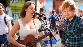 Celebrities Surprise Street Performers