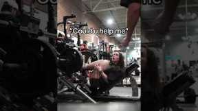 How to impress your gym crush 101 #gymcrush #gymgirl #workoutpartner #trendingshorts #shorts #gym