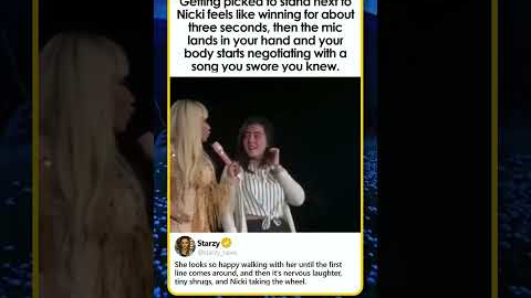 NICKI REALIZED SHE HAD TO SAVE THIS