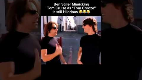 Ben Stiller mimicking Tom Cruise as ‘Tom Crooze’ is still hilarious #funny  #comedy #comedians