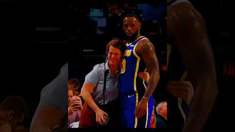 LeBron is TOO KIND ❤️‍🩹🥹 #shorts ￼