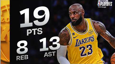 LeBron James Makes HISTORY at 41 😳 19 PTS & 13 AST in Game 1! | April 18, 2026