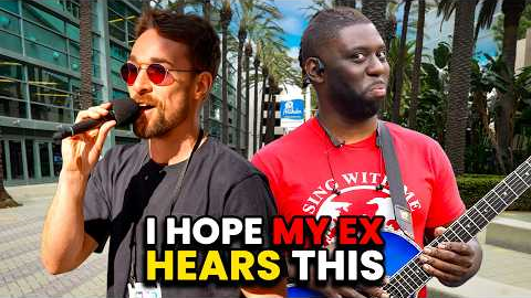 Huge Crowd Gathers When People Sing at NAMM